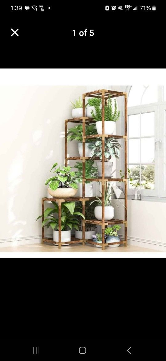 Brand new β¨οΈ in box π¦ Corner Multi-Level Plant Stand πͺ΄πΏπΎπͺ»π»π±βοΈ