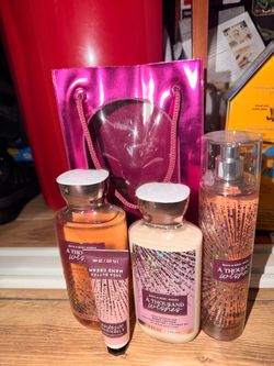Bath and body works set