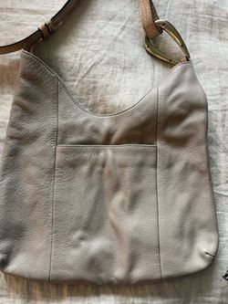 Vince Camuto Gray pebbled leather purse