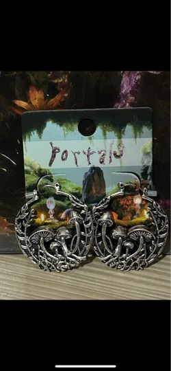 Melanie Martinez portals hoop earrings