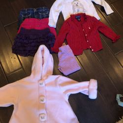 GIRLS LOT OF CLOTHES 18 Months To 3 