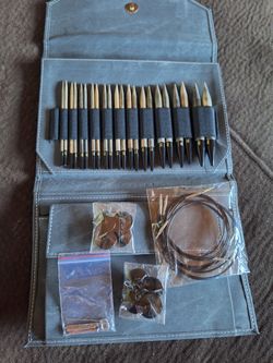 Knitting Supplies In Case