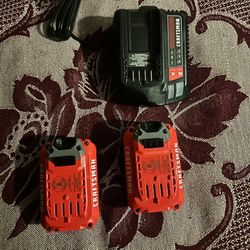 Craftsman Batteries 5.0 With Charger