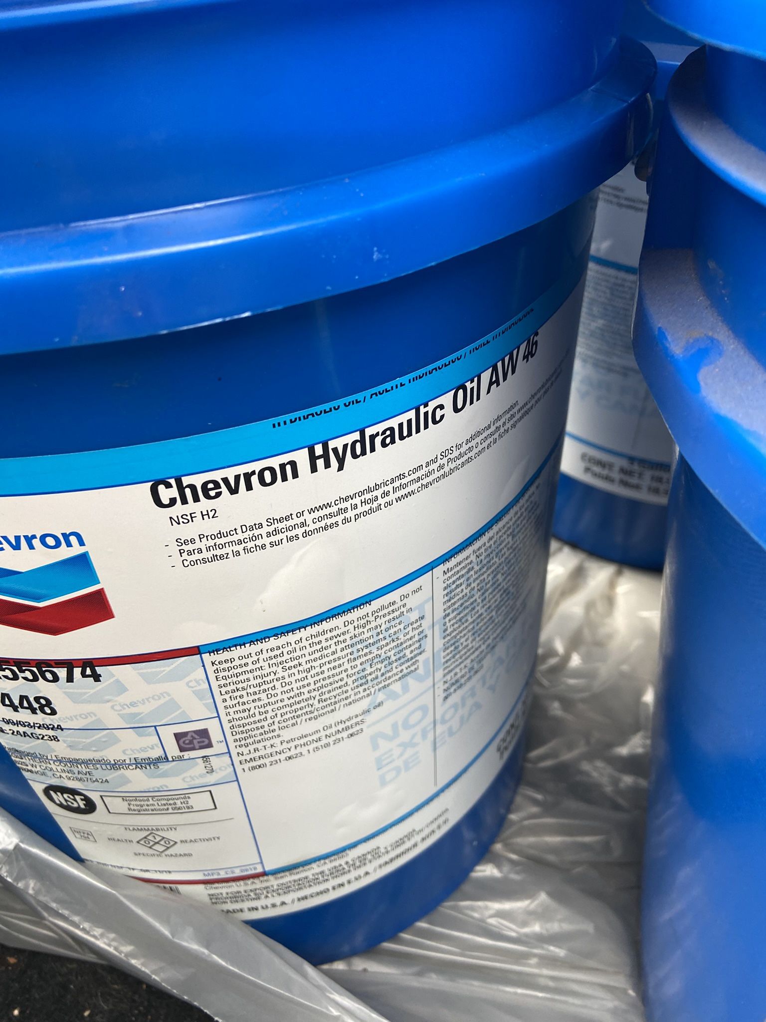 CHEVON HYDRAULIC OIL  AW 46
