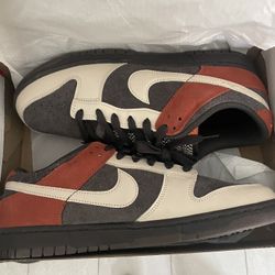Nike Dunk Original (AUTHENTIC) : Velvet Brown/Sanddrift-red Panda