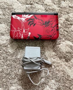 Nintendo 3ds xl console pokemon xerneas yvetal red edition