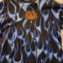 Ethereal Blue Flame W/ Red Dragon