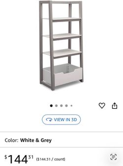 Kids storage shelf