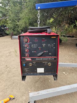 Lincoln squarewave Tig 275 AC/DC welder welding machine