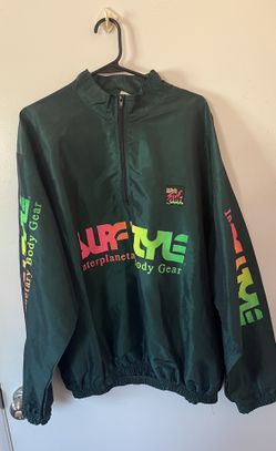 Vintage Surf Style Windbreaker