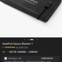 HeatPod Sauna Blanket 1