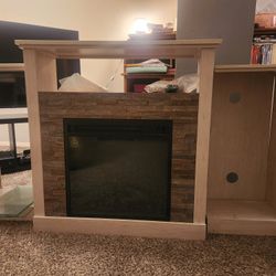 Fireplace entertainment center