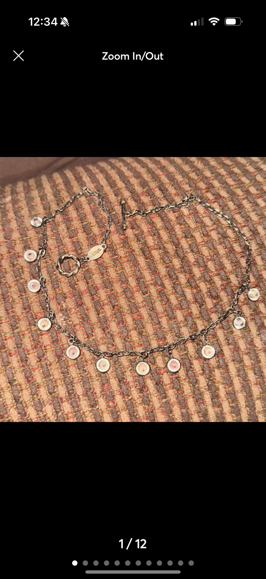 Metropolitan Museum of Art (MMA) jewelry crystal necklace