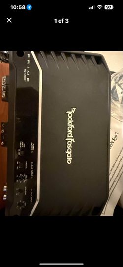 Subwoofer and Amp
