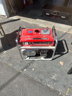Toro T1200 gasoline generator