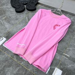 Chrome Hearts Pink Longsleeve Shirt