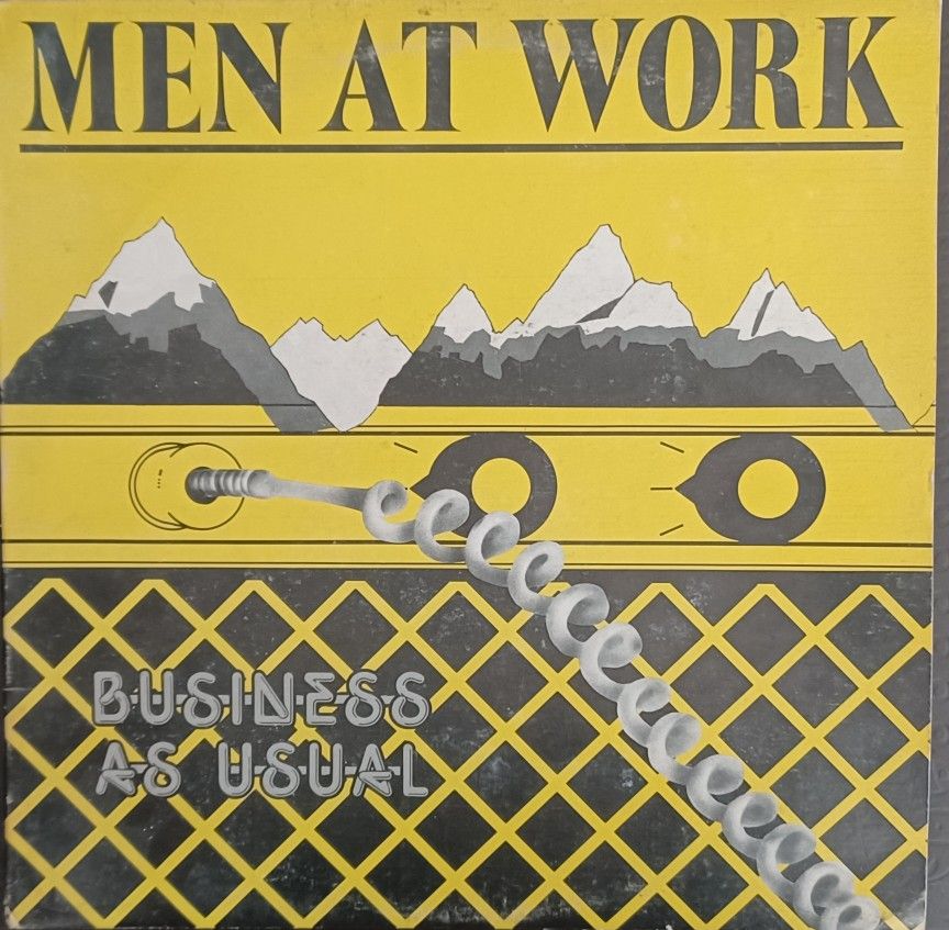 Men At Work ¨Business As Usual¨ 1982 Columbia Orig 1st Press FC 37978~VG+/VG++