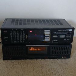 Sansui Integrated Stereo Amplifier And Eq Equalizer Amp Amplifier Phono Home Stereo Sound System  360 Watt