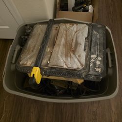 Bin of Power Tools