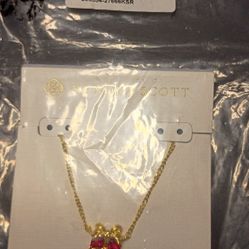 Kendra Scott Present Gold Short Pendant Necklace