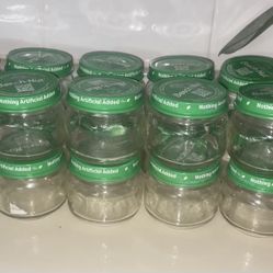 20 2.5 Oz Glass Jars Perfect For Projects Or Food Prep