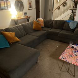 3 Piece Sectional With Chaise - Super Duper Comfy On