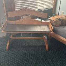 🎃Western-style buckboard wagon/cart/bench seat. in Time For Hay Rides!🎃