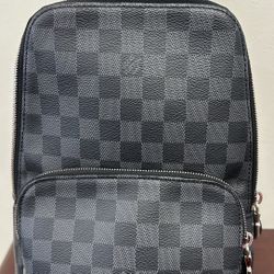 Louis Vuitton Damier Graphite Avenue Slig Bag