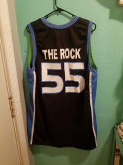 Jersey..Size xl long mens...It says The Rock On The Back!..2 shirt in one..Great condition!