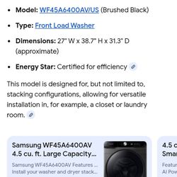 Samsung  Washer