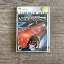 Need For Speed Underground Xbox 