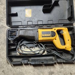 Dewalt Corded Sawzall 80$