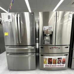 OPEN BOX French 4-Door Refrigerators