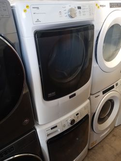 Maytag Maxima stackable front load washer and dryer set - Free delivery