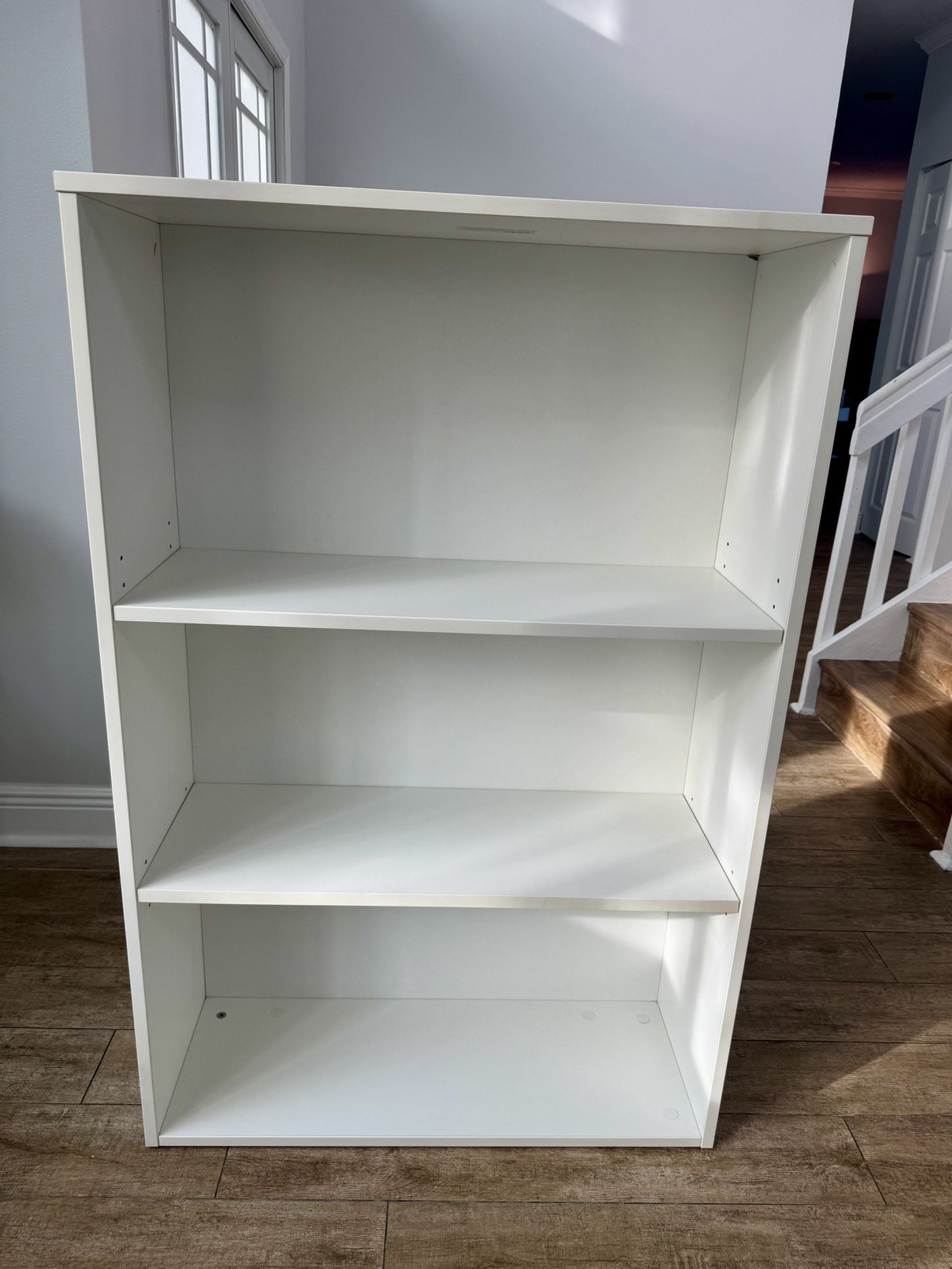 Sharniece Storage 3-Shelf Bookcase