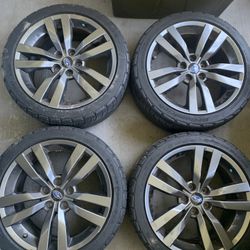 18” 5x114.3mm WRX OEM wheels
