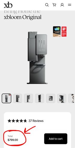 xBloom Original Pour Over Coffee Machine Barista Level