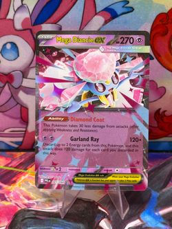 Mega Diancie EX Double Rare Card 041/094, Mega Evolution Phantasmal Flames