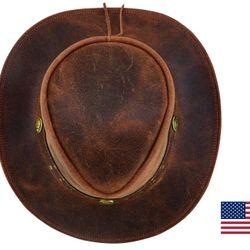 Cowboy Real Leather Hat 