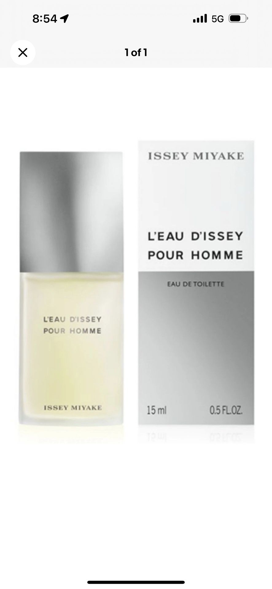 New— Men's L'Eau d'Issey Pour Homme Spray, 0.5 oz
