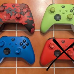 Controller for Xbox Series X PC Wireless Red Blue Green or Daystrike Camo