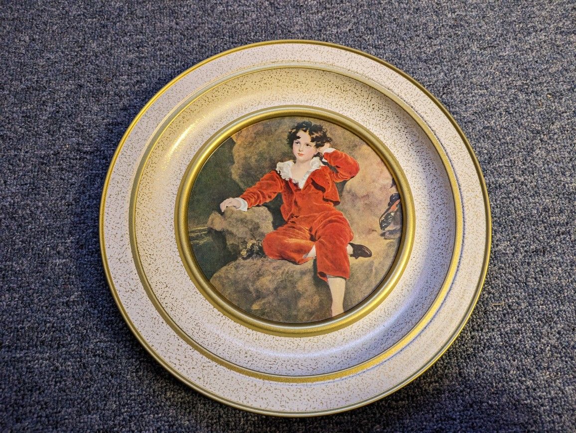 "The Red Boy"/"Master Lambton" Decorative Plate