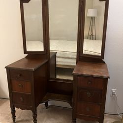 Antique Vanity & Dresser Set