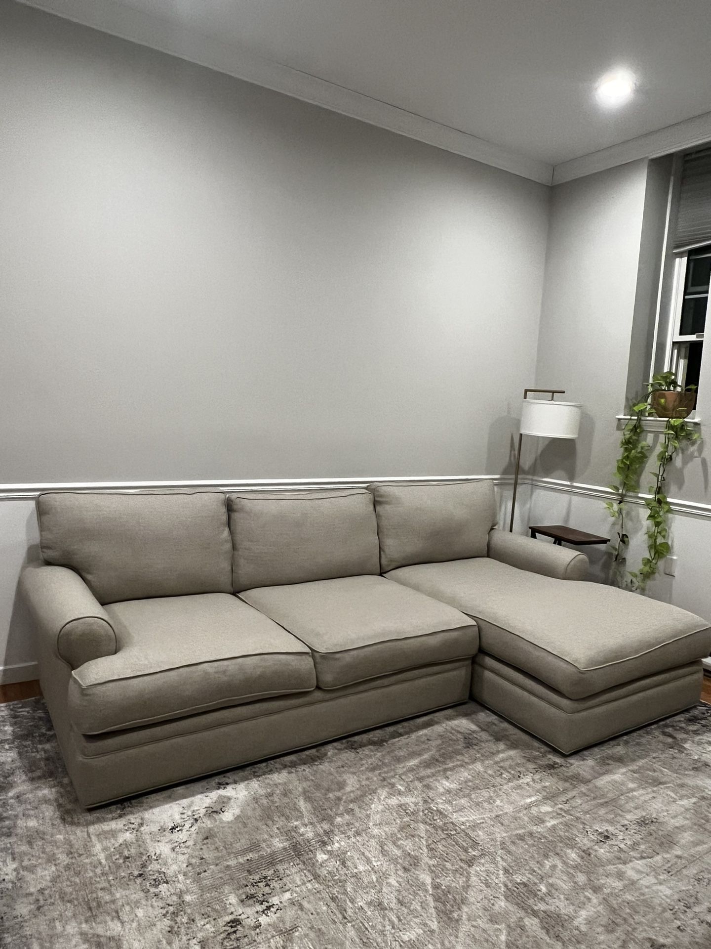 2 Piece Sectional Sofa 
