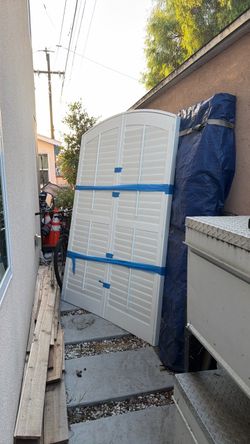 Double Wood shutters  57” x 84.1/2”