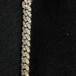 Lab Diamond Hand Bracelet 