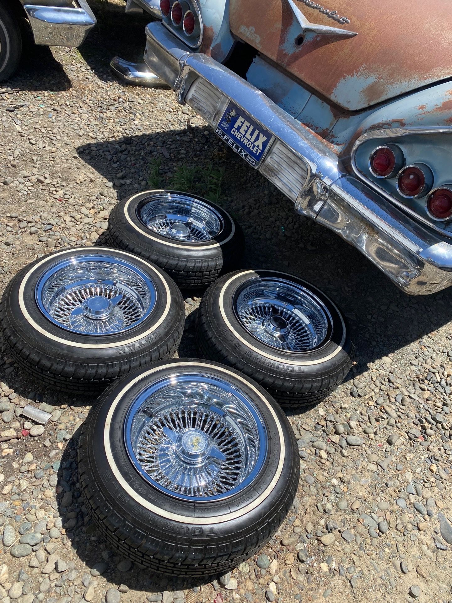 13” Dayton 72 spoke rims for Sale in Modesto, CA - OfferUp