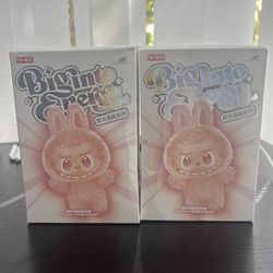 2 POP MART THE MONSTERS Labubu Big Into Energy Series Vinyl Plush Blind Pack