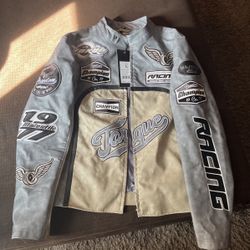 Majestikny Denim Motorcycle Jacket 