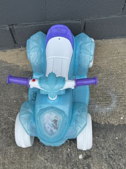 Disney Frozen 6V Electric Ride-On Quad by Huffy – Ages 1.5+